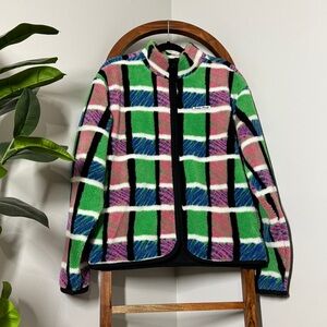 Teddy Fresh Men's LARGE Full Zip Sherpa Jacket